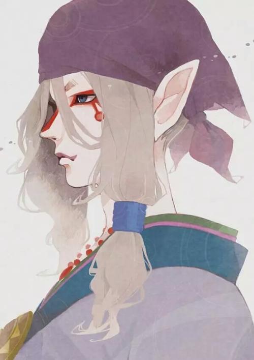 日本插画师flycoco插画作品,画功想当精湛的插画作品 转载自百家号