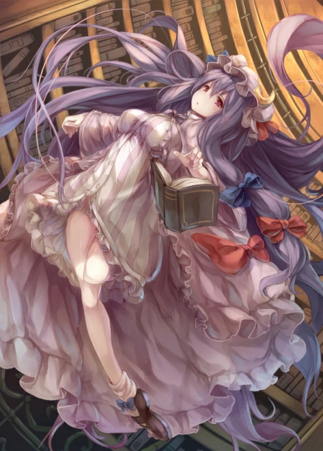 二次元动漫美图:蠢萌少女,你怎么蠢到,连我喜欢你都不知道?