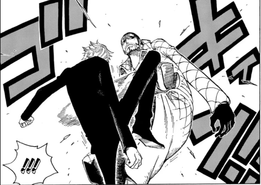 海贼王:山治3次踢飞佩吉万仍被吐槽,骨裂真相竟是不会用霸气