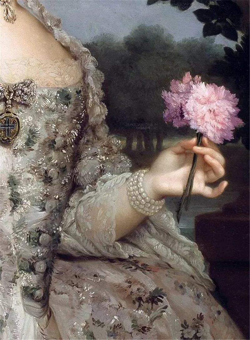 纤纤细手-古典油画中的细节回味