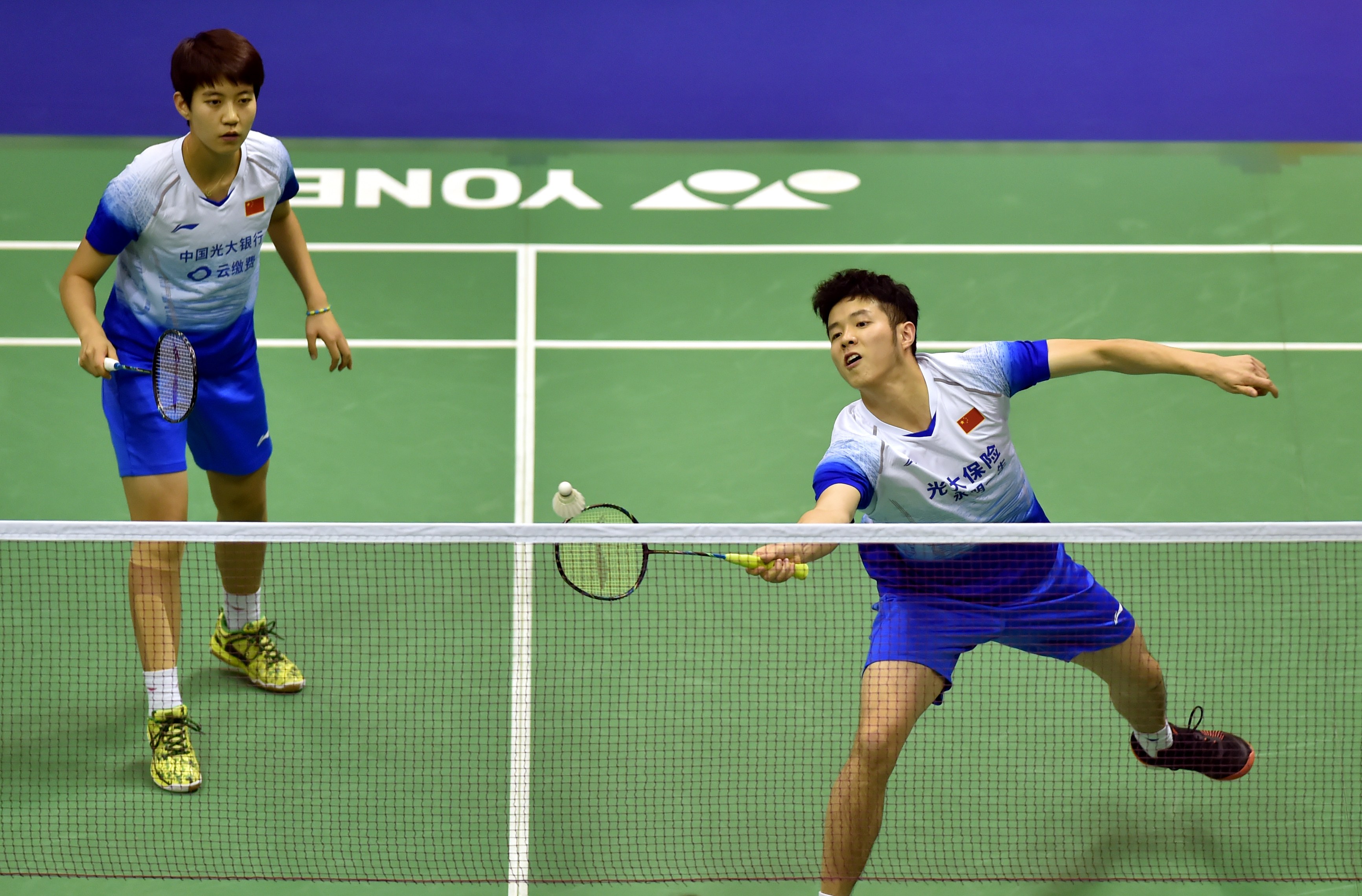 羽毛球——香港公开赛:何济霆/杜玥晋级混双决赛(3)