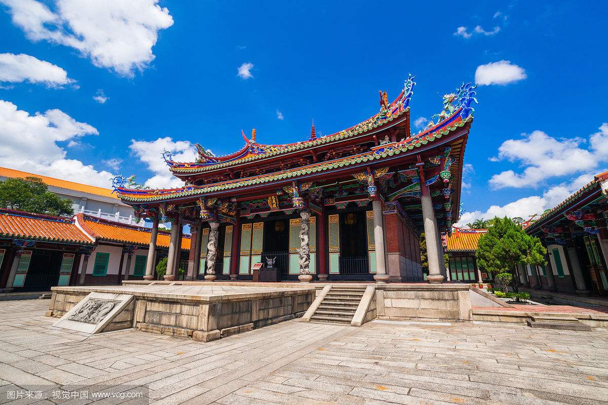 台湾知名文化建筑之台北孔庙