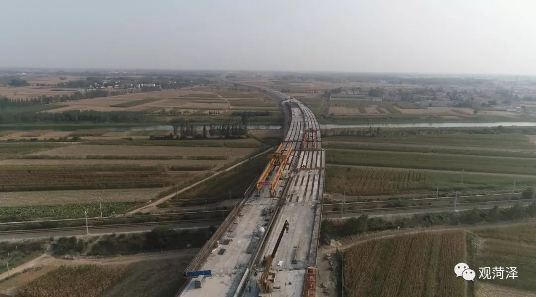 德上高速(巨单高速)全线贯通,年底通车,巨野,单县新建服务区11月底