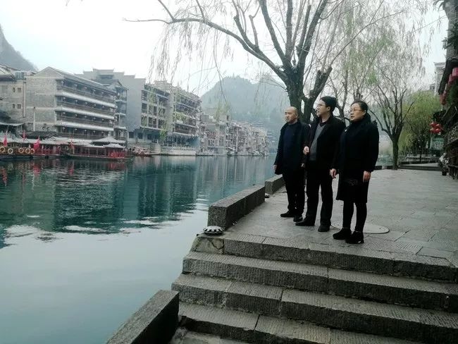 陈林,卢晓清到镇远古城景区调研指导安全生产工作
