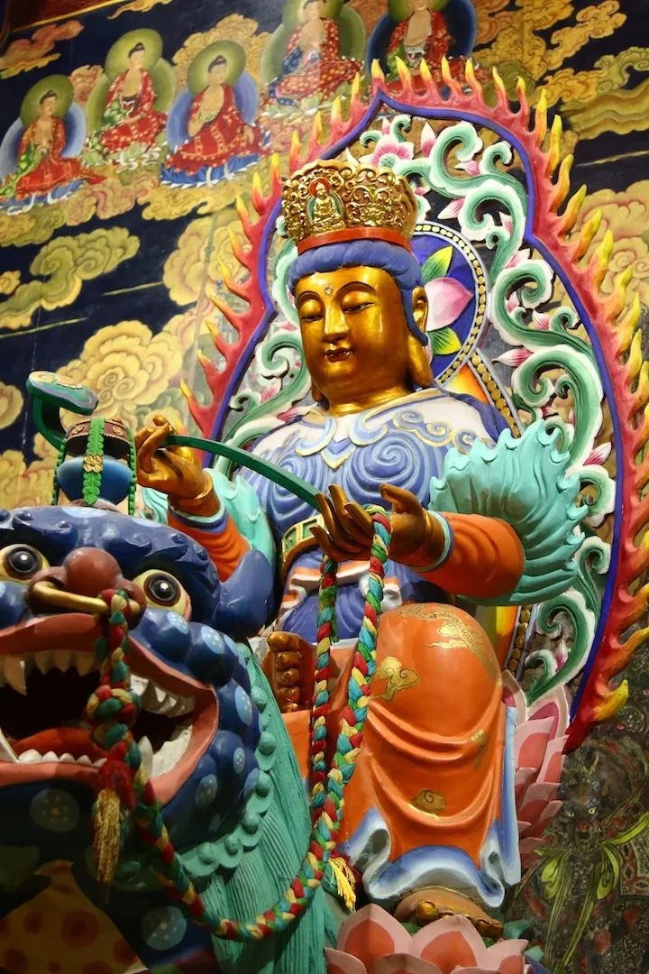 智慧之眼方见文殊——大乘瑜伽金刚性海曼殊室利千臂千钵大教王经