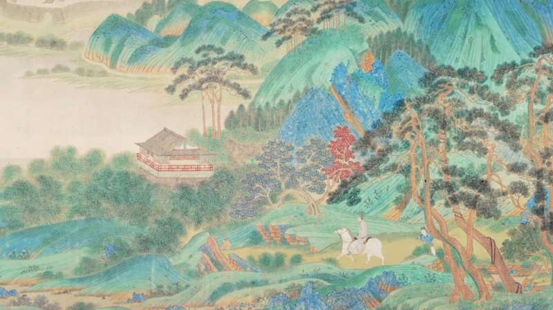会动了！中国古代著名画作的动画意境！,文化,艺术,好看视频