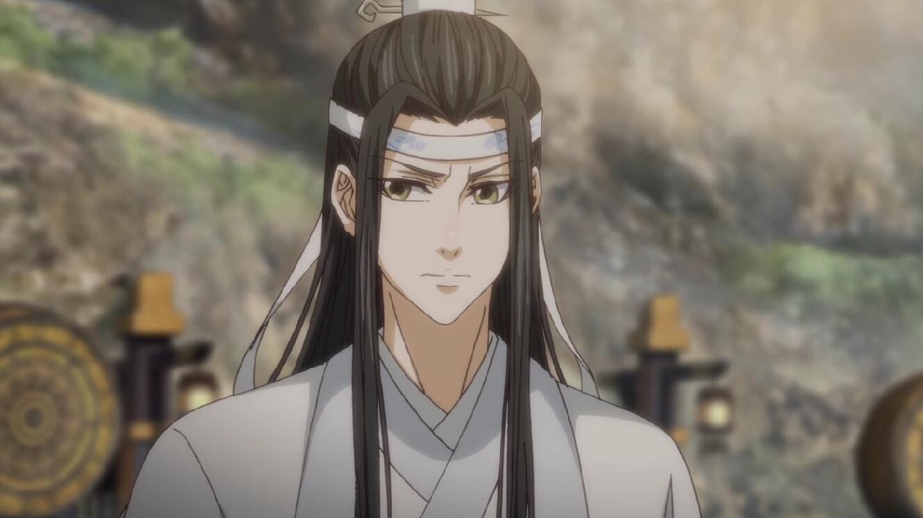 《魔道祖师》自截蓝忘机无水印壁纸,蓝二哥哥帅爆了!
