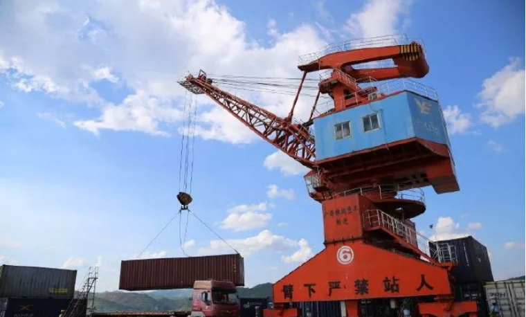 厉害!梧州赤水港迈入"千万吨级"港口行列