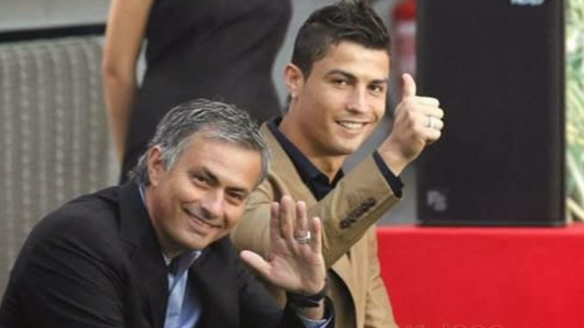 一会晴一会雨!穆里尼奥与c罗这些年来的吵吵合合,让人难以捉摸