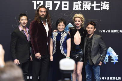 电影海王 北京红毯,饰演穆克的林路迪亮相 |网友神评论