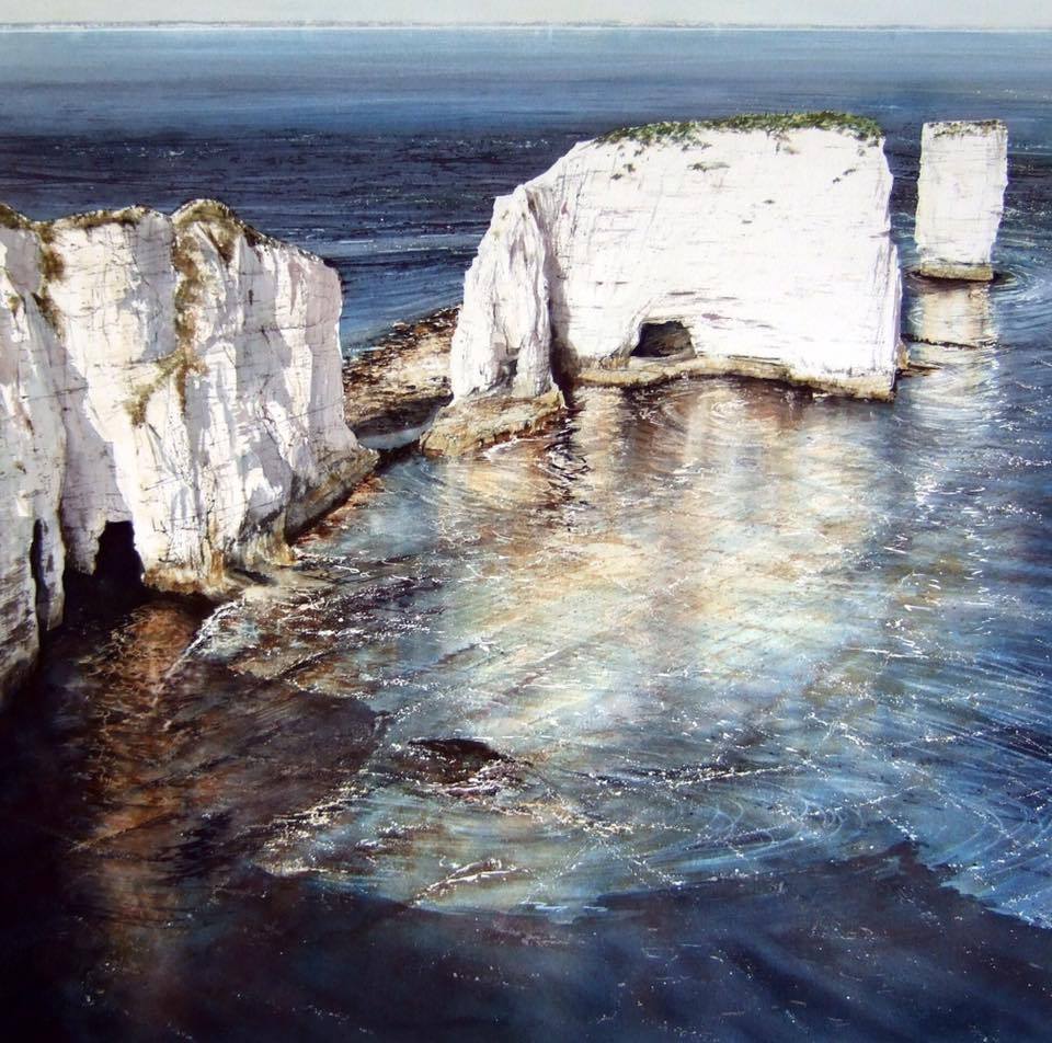 英国水彩画家笔下的海景,让人彷佛闻到了海风的味道