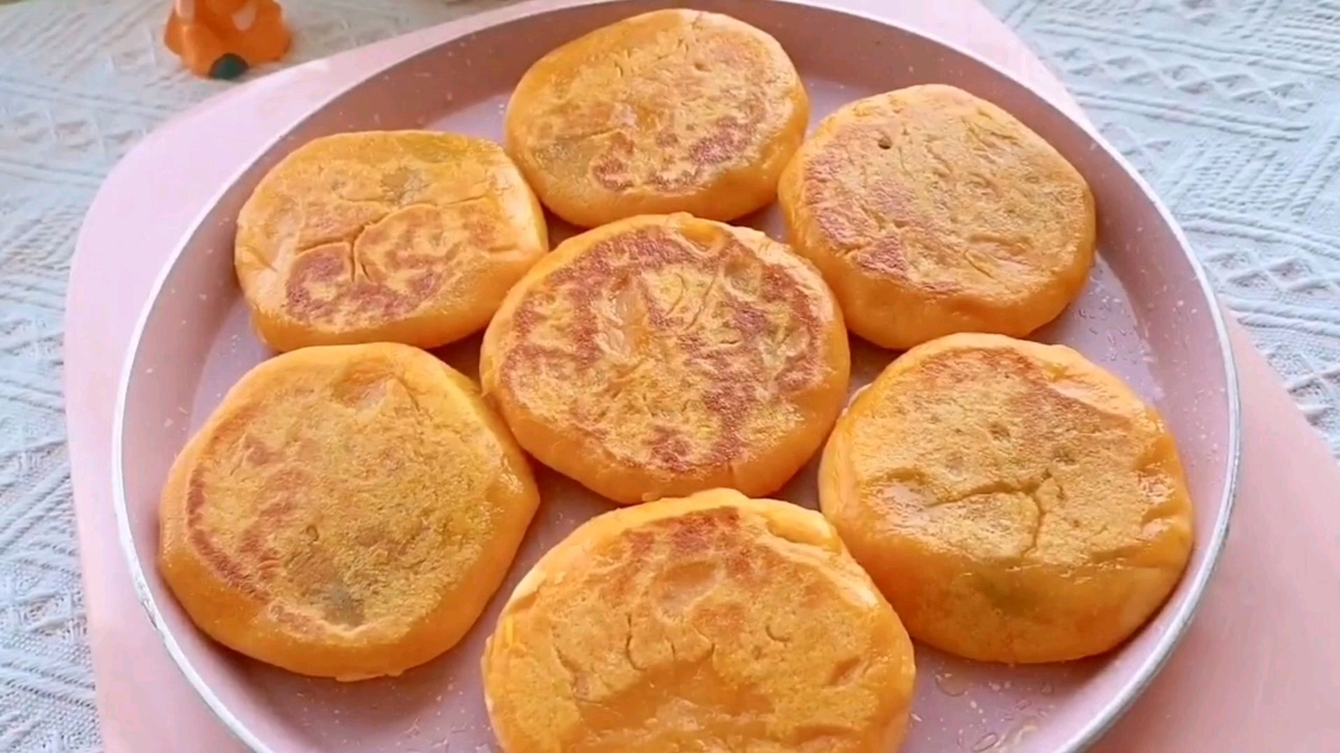 南瓜饼配枪豆沙馅才更好吃,教你不用一滴水的详细做法,先收藏了