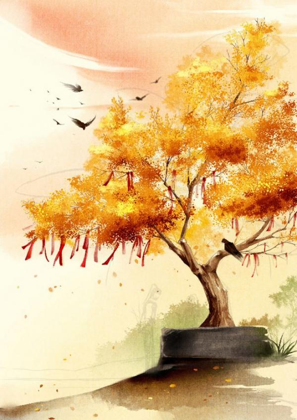 唯美古风壁纸 古风文格式,大家可以尝试写一些
