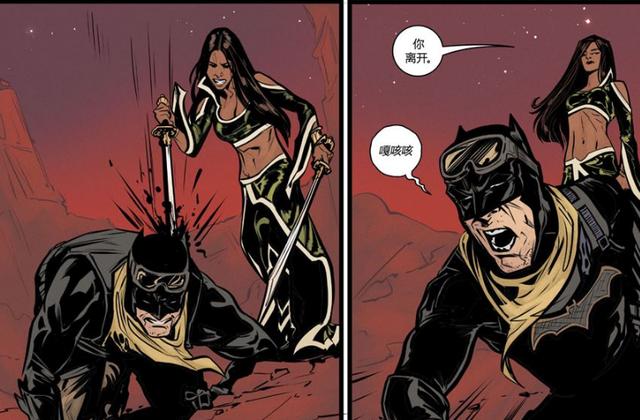 蝙蝠侠前女友大战现女友,他偷偷躺在地上装重伤!太机智了!