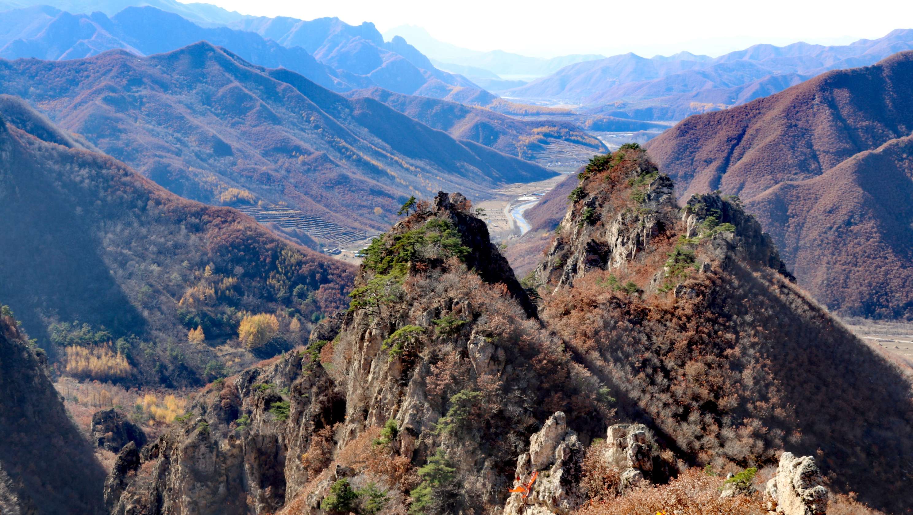 盖州毛岭风景区图片