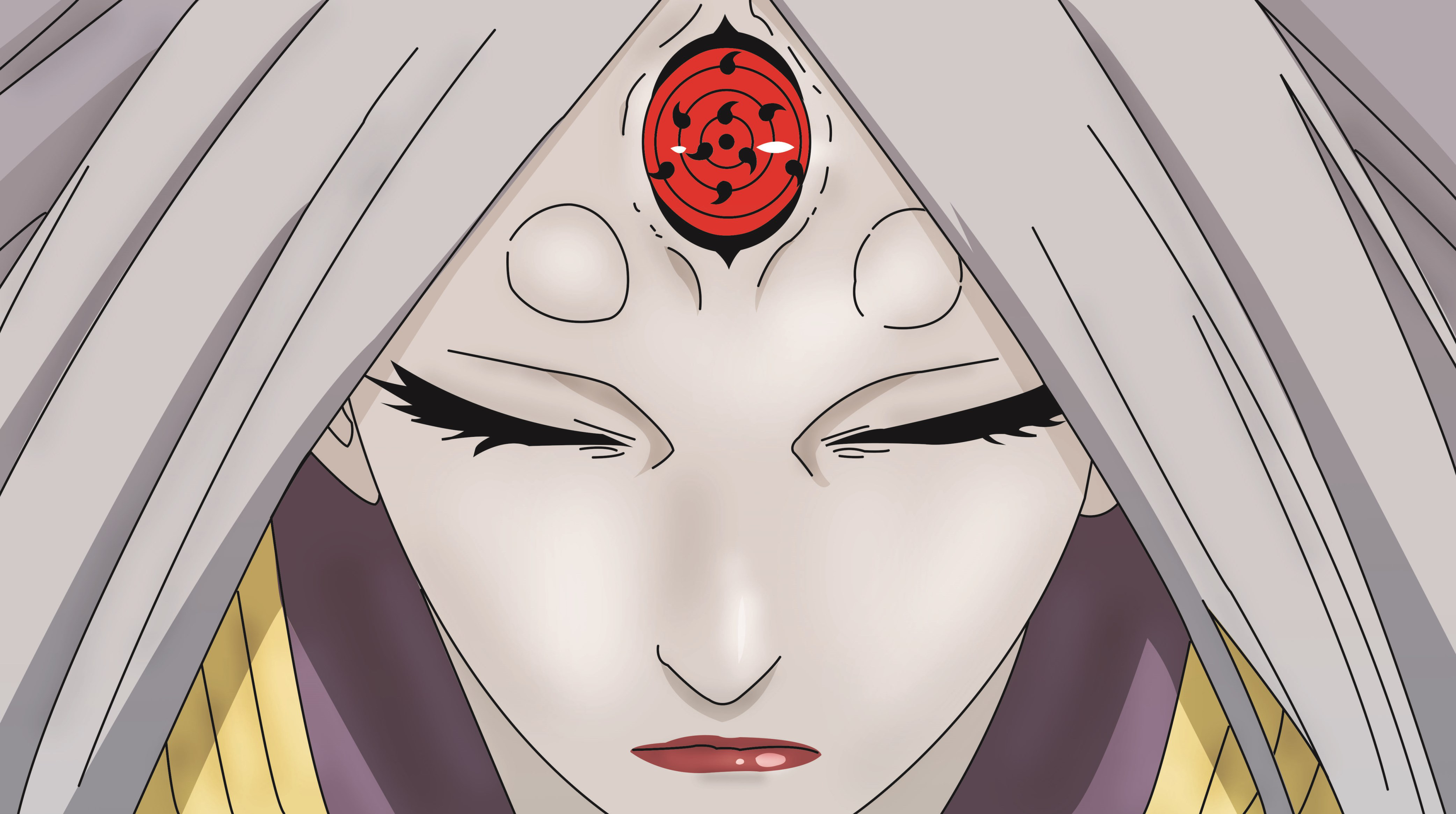 这只眼睛能够将瞳力映射到月亮上,通过月亮来发动灭世幻术无限月读