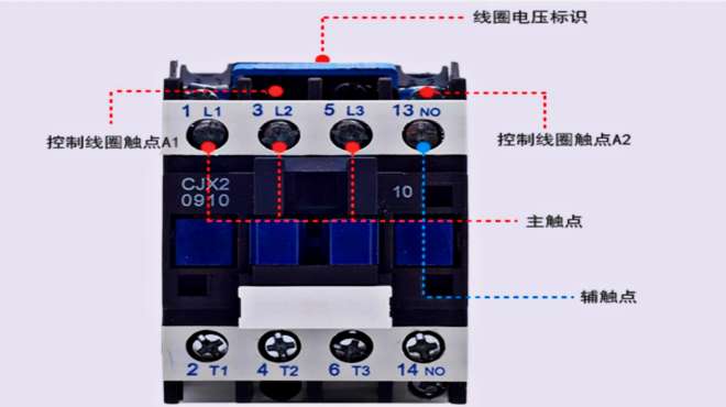 [图]接触器上的NO、NC、A1、A2各代表什么？型号包含哪些信息？