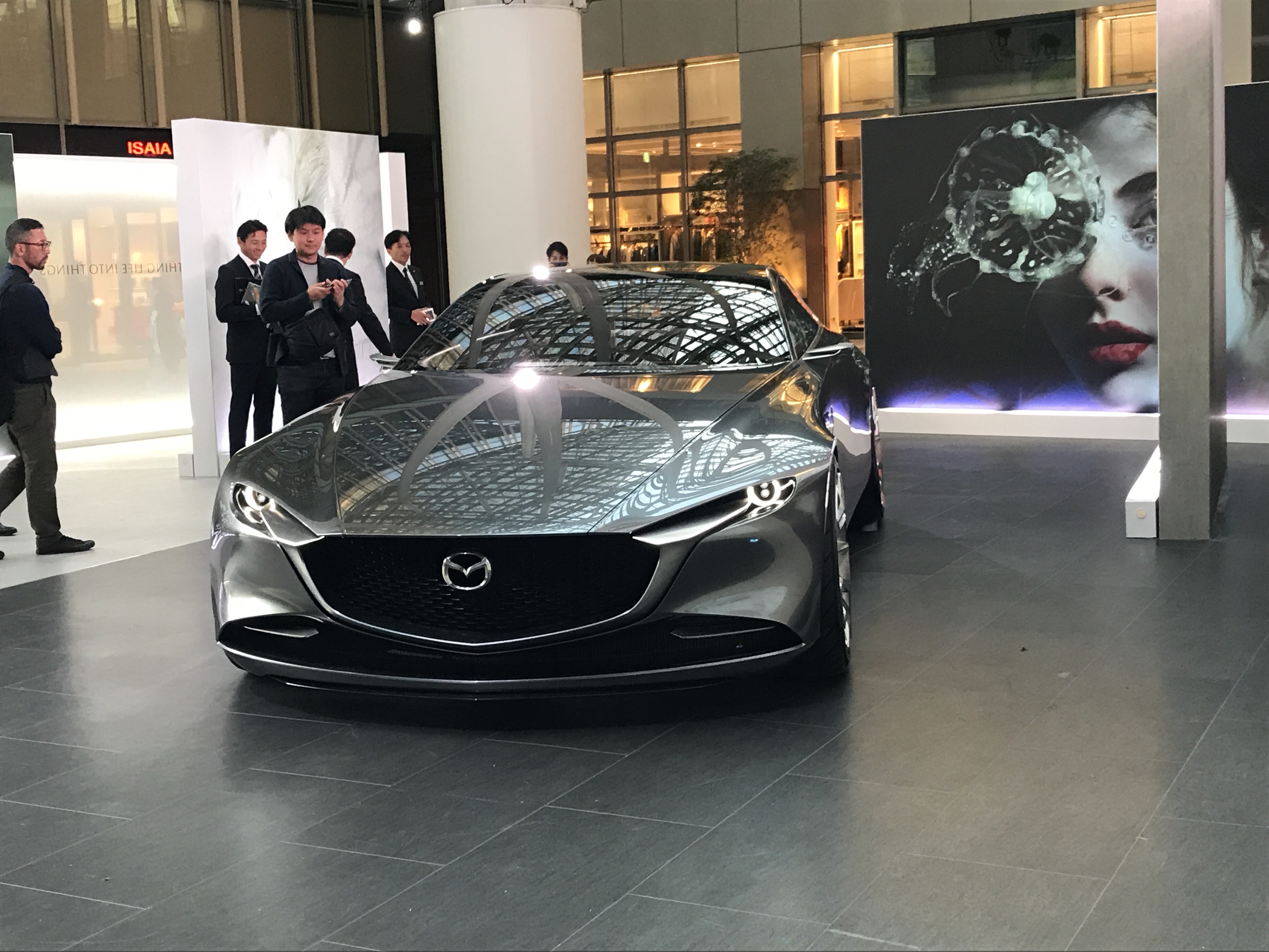 实拍 马自达概念车 充满灵性