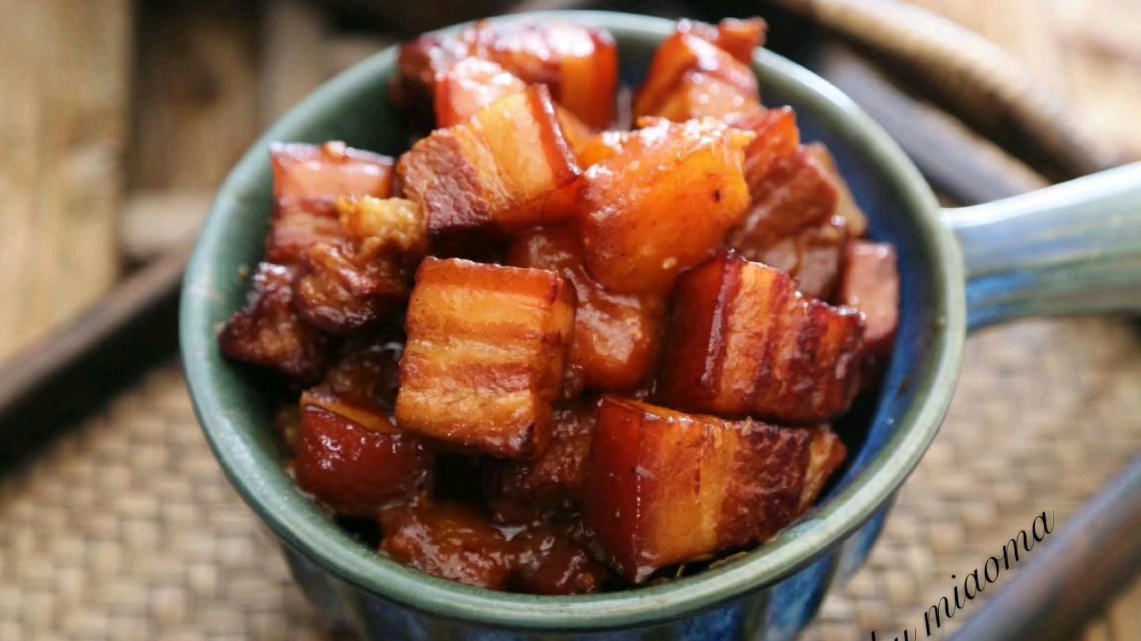 红烧肉这样做米饭吃三碗