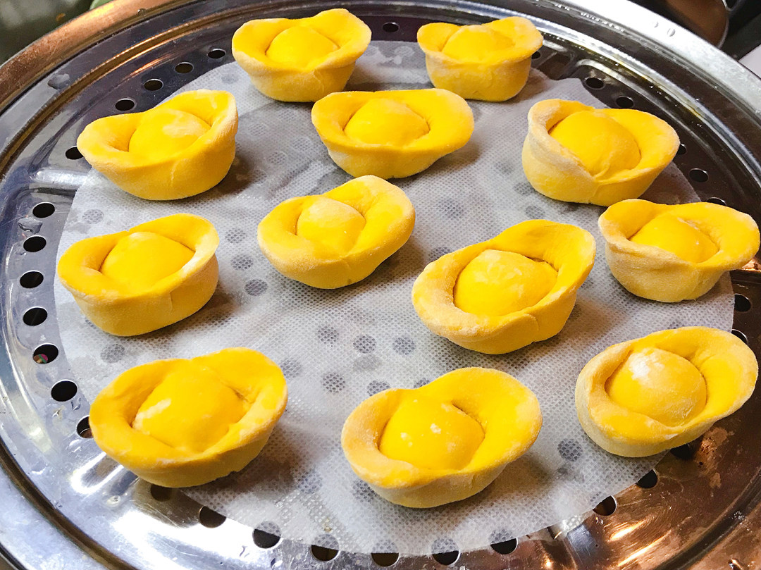 过节做"金元宝馒头",不仅孩子爱吃,又能讨个好彩头