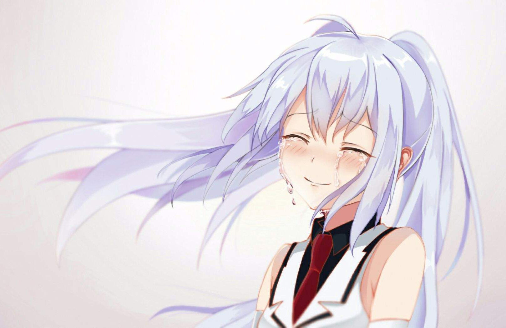 动漫中那些让人心疼的白发少女,音无结弦之时,为她奏响天籁之音