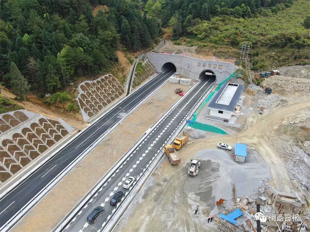 项目古田岩下山隧道