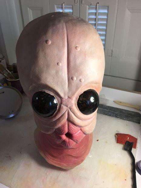 手工制作—超级恐怖的面具