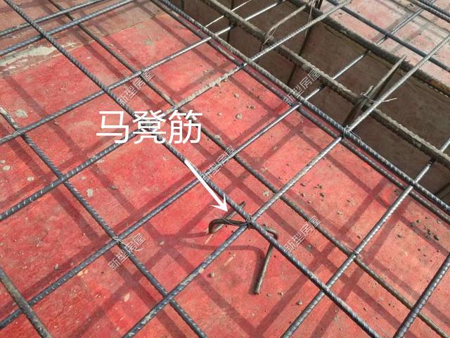 未设置马凳筋