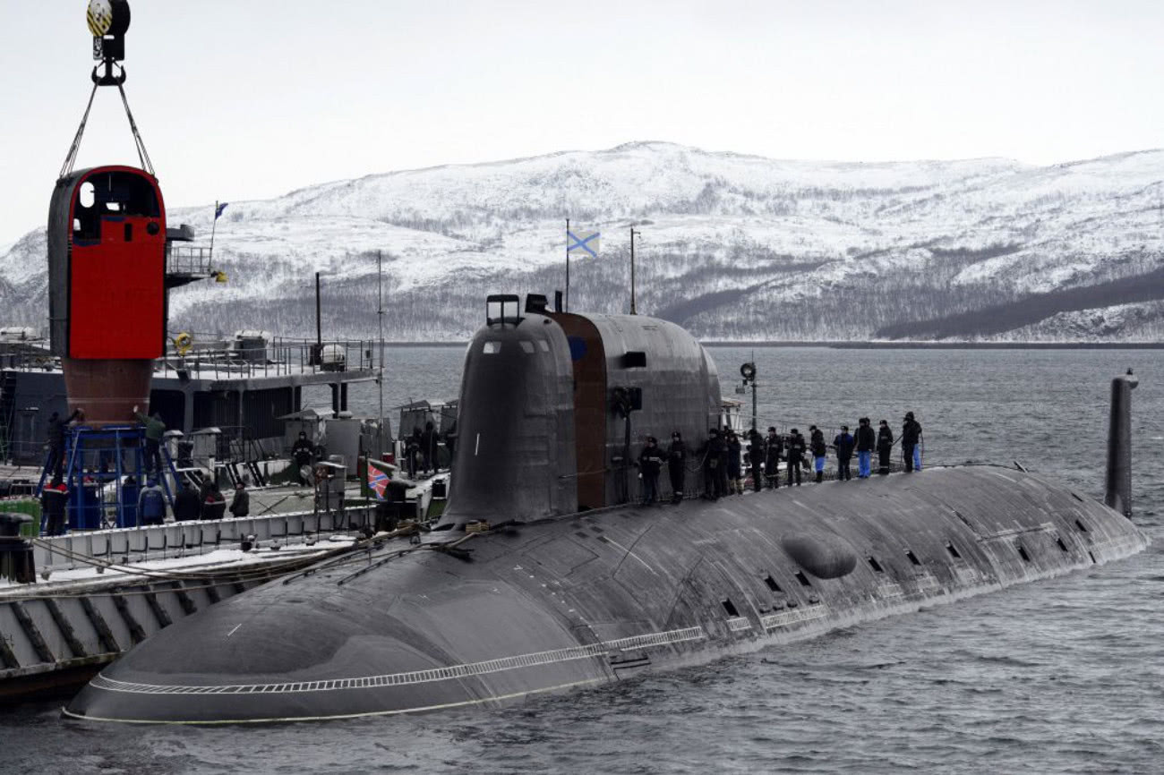 俄罗斯北方舰队潜水艇图片