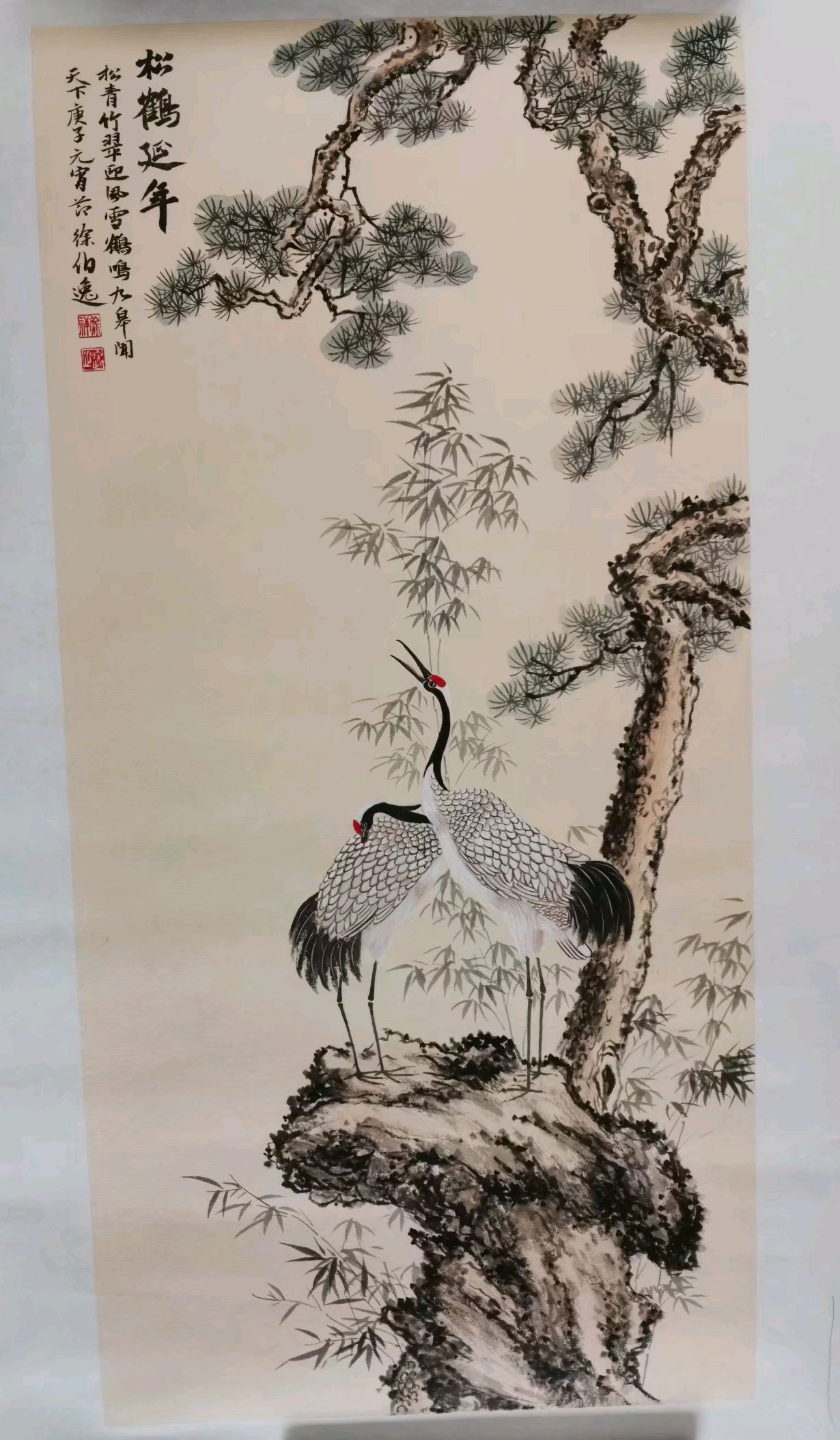 徐伯逸花鸟画欣赏之十