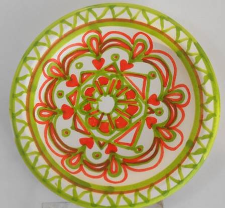 幼儿园六一儿童节创意纸盘画