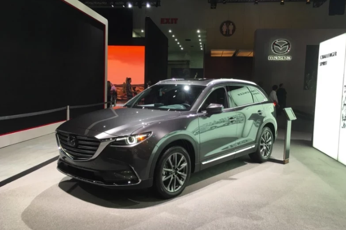 全新马自达cx-9亮相洛杉矶车展!换装9英寸中控屏 配2.5t