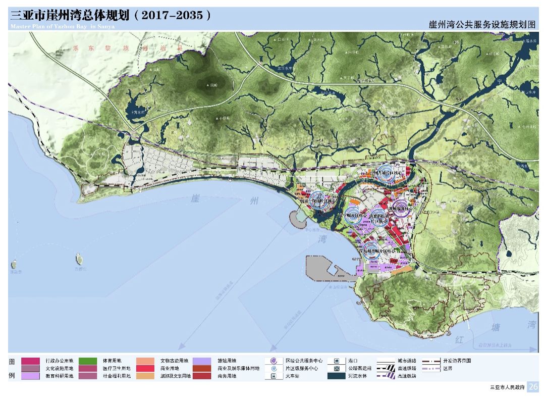 三亚崖州规划新公路图图片