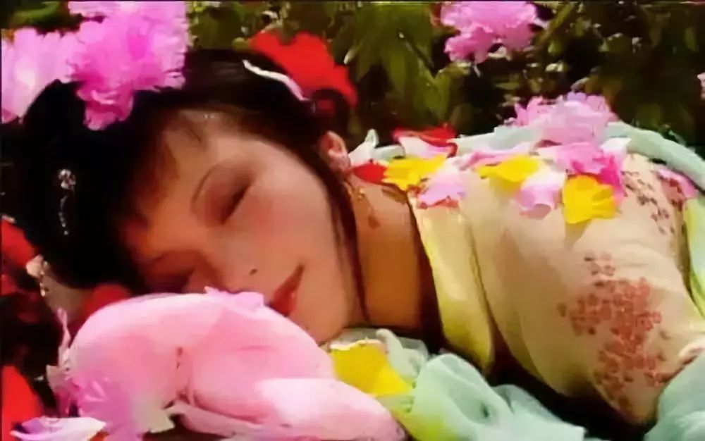 《红楼梦》中最美的画面之一,湘云醉卧芍药茵