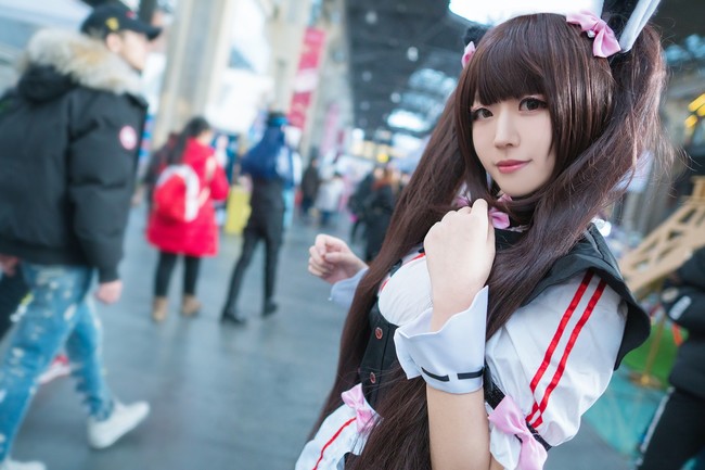 萌萌的萝莉女仆,网友:太可爱了