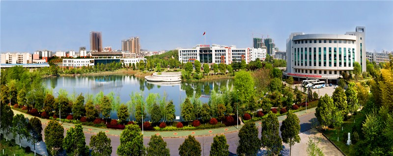 湖北科技学院全景图