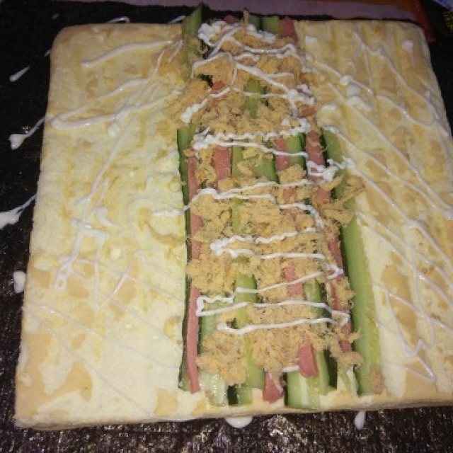 日式春卷蛋糕,超级松软,奶香味十足!