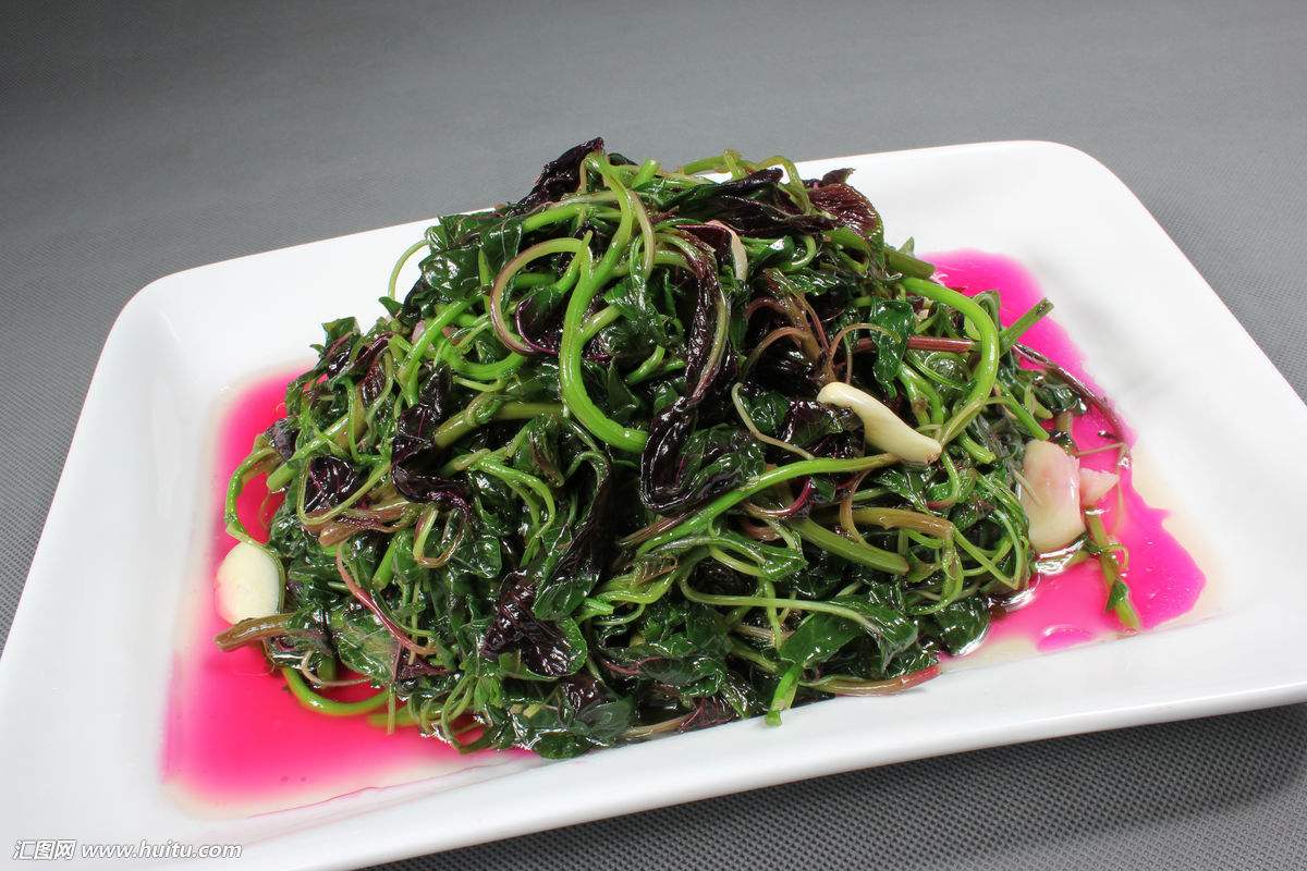 蒜泥苋菜,包教包会的夏季小菜,吃的就是一个清脆爽口!