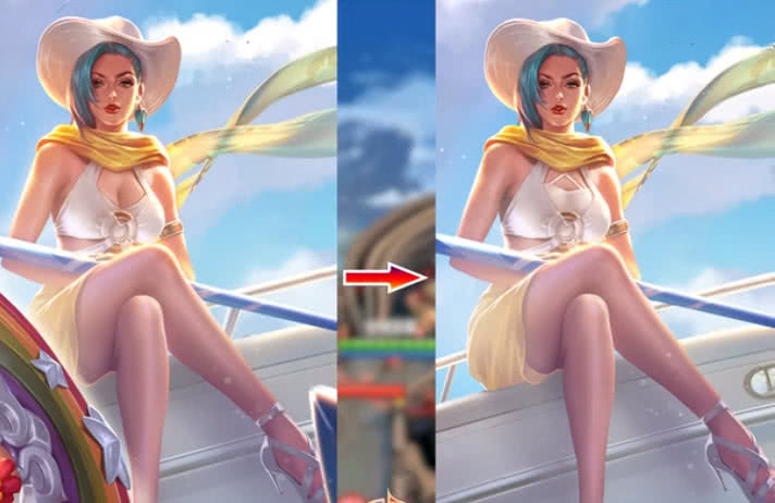 王者荣耀:各个女英雄皮肤原画对比