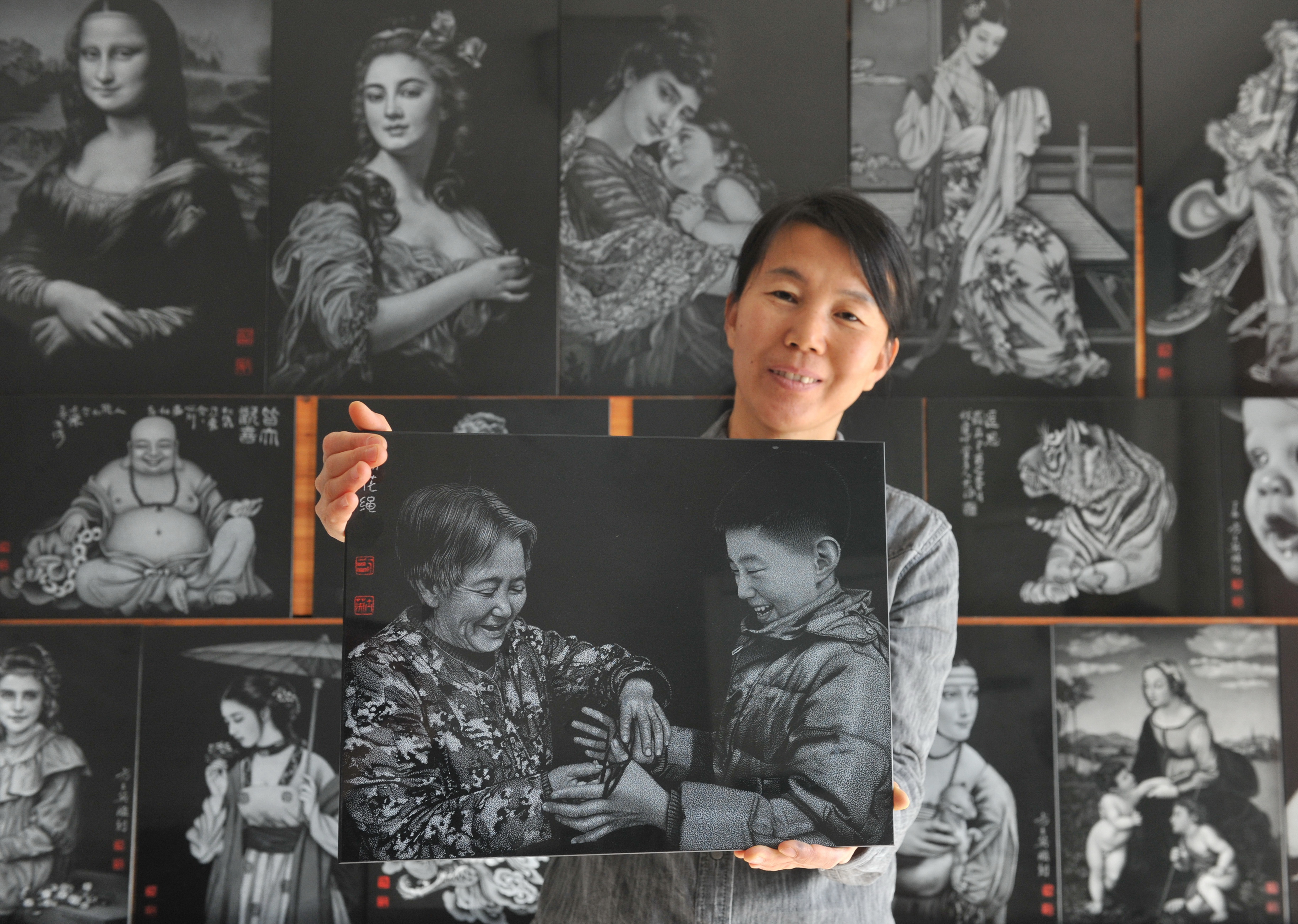 河北吴桥:石影雕技艺传承百年(5)