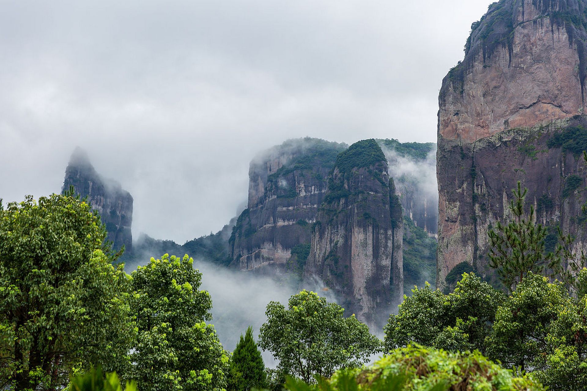 海上雁荡山图片