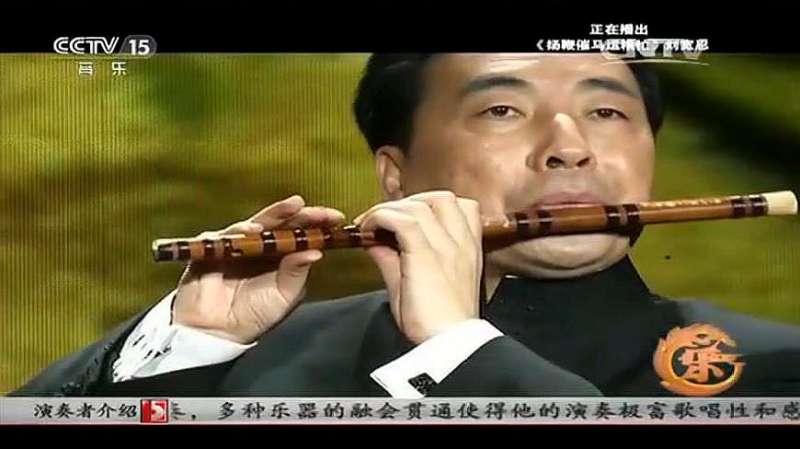 著名演奏家刘宽忍竹笛演奏《扬鞭催马运粮忙》,大师级别的演奏!,音乐,器乐,好看视频