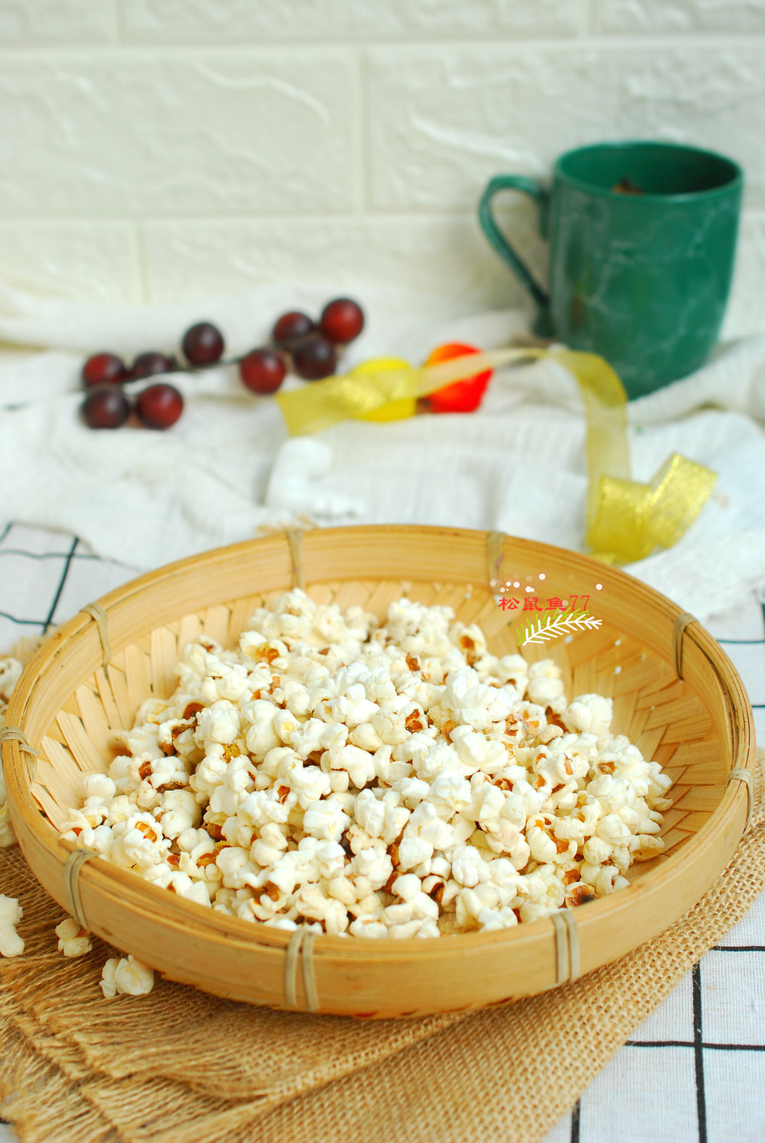 【奶香爆米花】