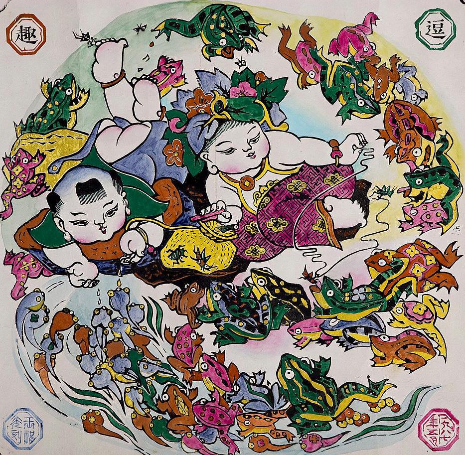 湖南地区唯一的手工木版年画——滩头木版年画