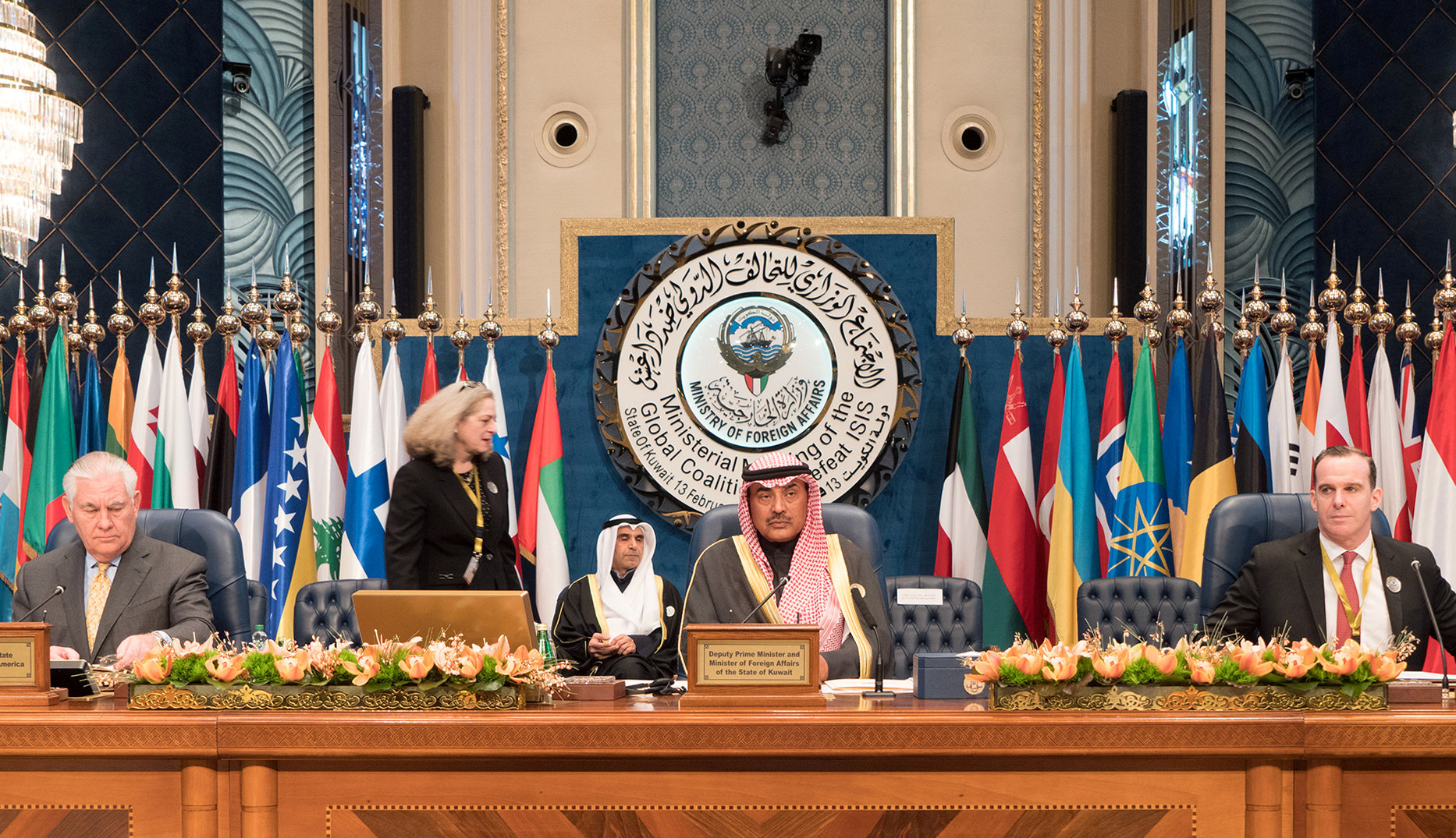 (外代一线)(6)打击"伊斯兰国"国际联盟部长级会议在科威特举行