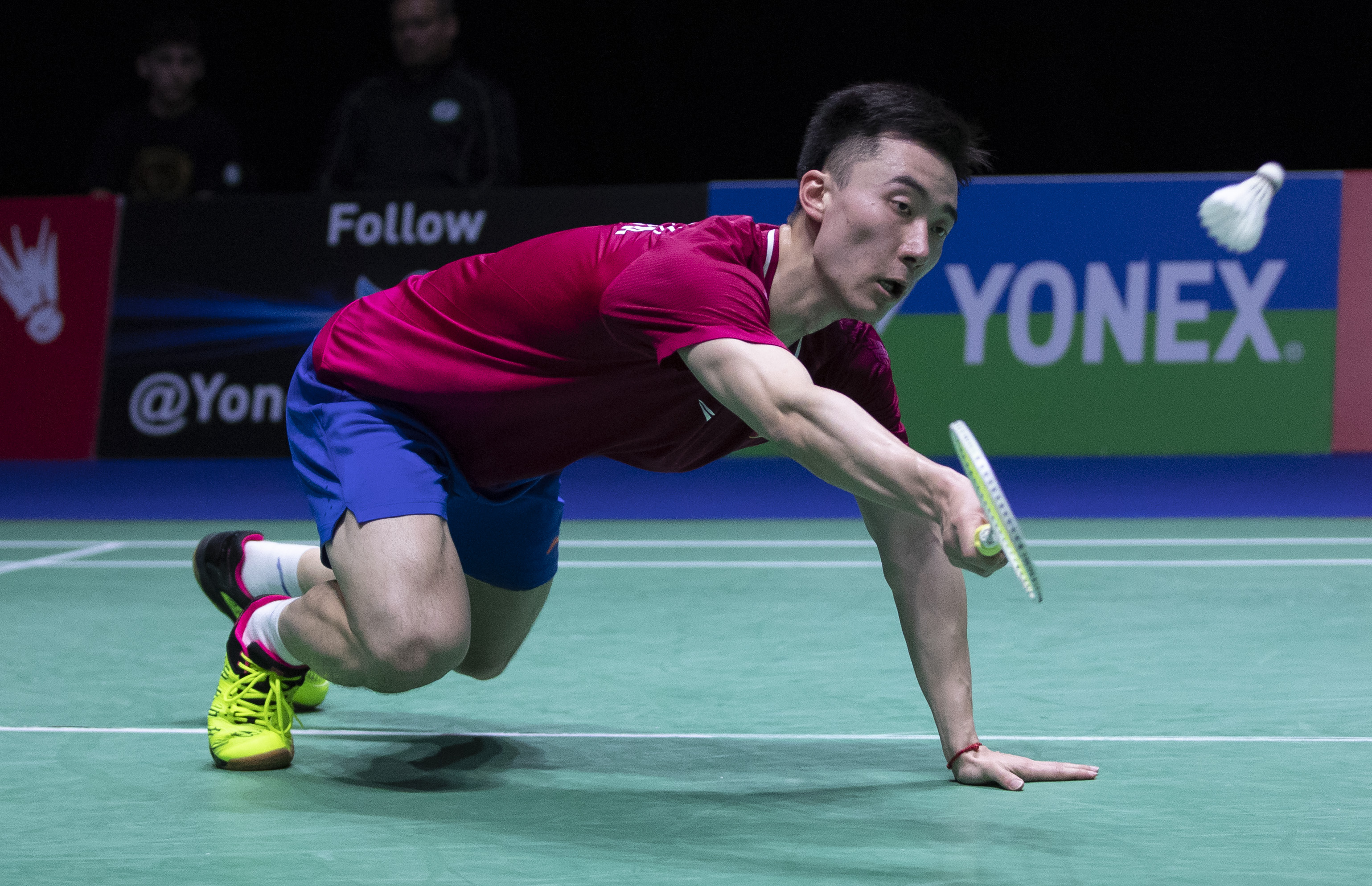 羽毛球——全英公开赛:黄宇翔首轮晋级(3)