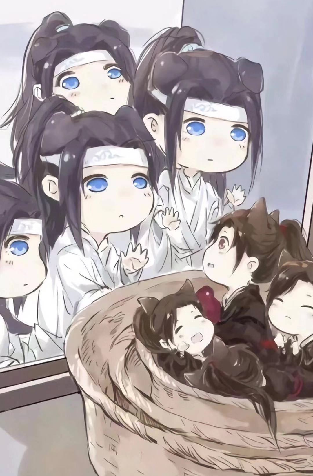 魔道祖师高清头像雅正端方的含光君俏皮可爱的老祖不要么?