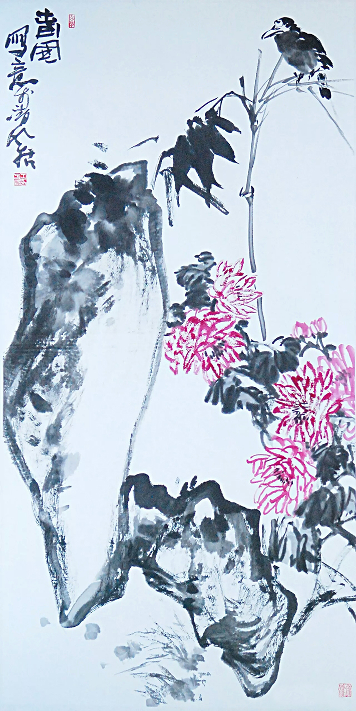 笔墨苍润,构思严谨的国画家王春国及其画作赏析