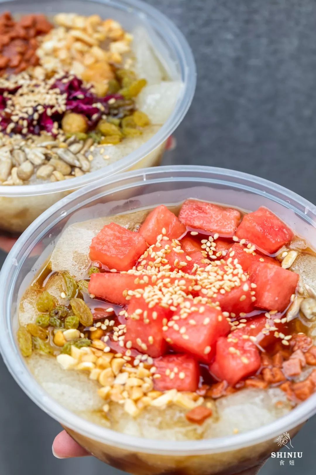 正宗成都手搓冰粉,纯手工当天现搓,盲点也不踩雷