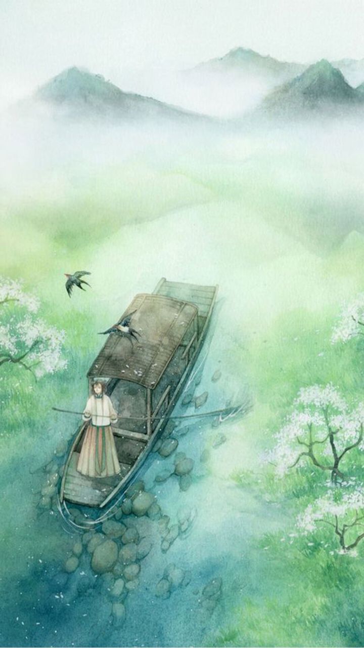 超美古风壁纸,很多不知道名字的花,如果你知道就留下